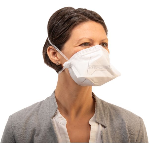Masque de protection respiratoire FFP2 pliable