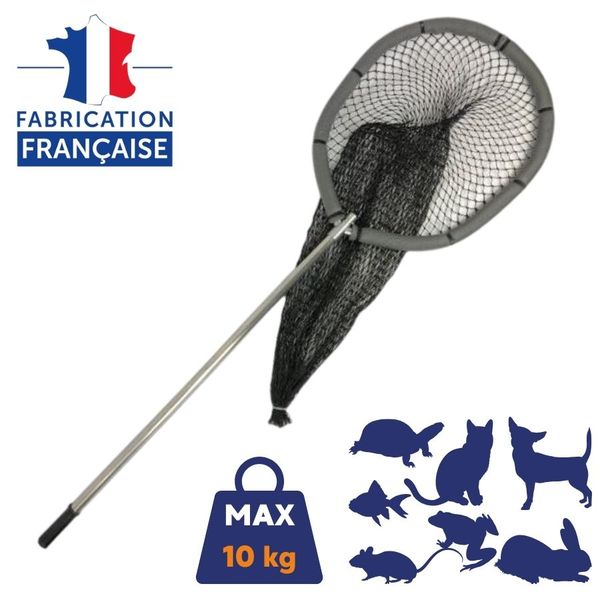 Epuisette fixe pour reptiles et petits animaux