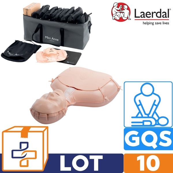 lot de 10 mannequin de formation gqs laerdal 