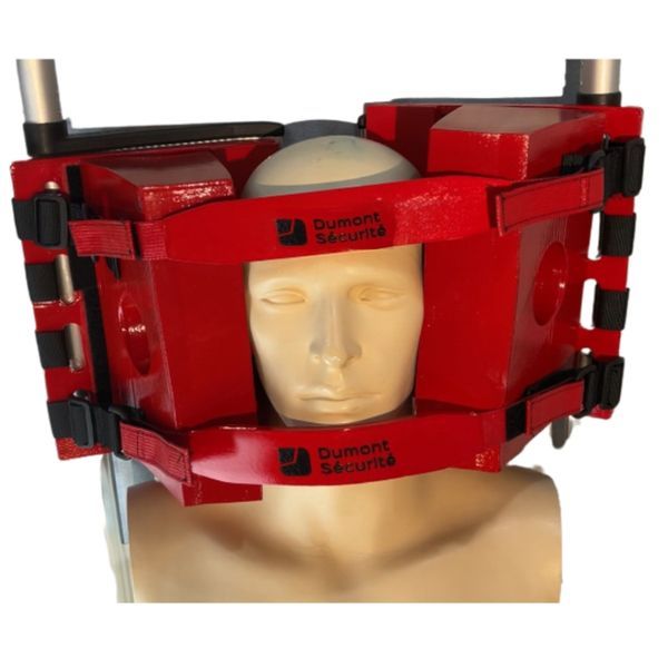 Immobilisateur de tête adulte 2 parties