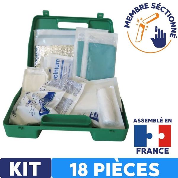 Kit membre sectionné secours et pompier 18 pièces assemblé en France