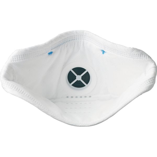 Masque de protection pliable à soupape de type FFP3D NR SL - Lot de 20