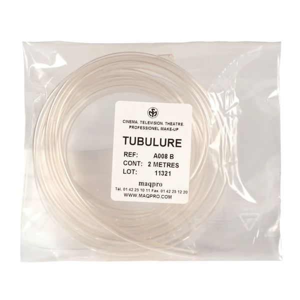 Tubulure pour simulation d'hémorragie diam 6mm longueur 2m