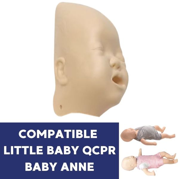 Masque mannequin Laerdal Baby Anne et Little Baby - Par 6