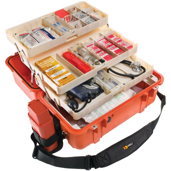 Valise médicale Peli 53x32,3x32,4 cm