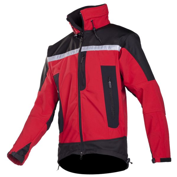 Veste technique imperméable softshell pompier grimp