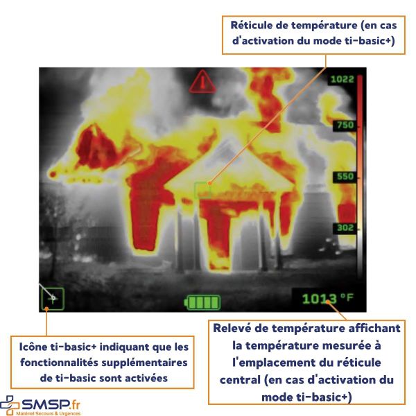 Caméra thermique Seek Thermal Attack Pro pour pompiers