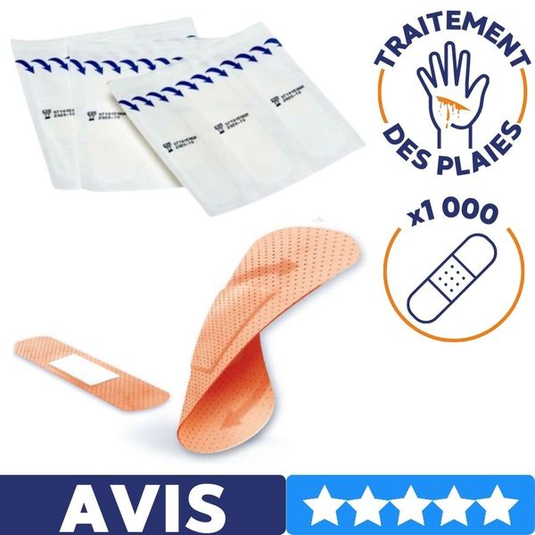boite de 1000 urgo pansement​ pour traitement des plaies