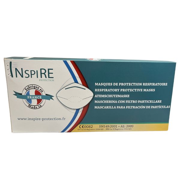 Masque de protection respiratoire FFP3 pliable