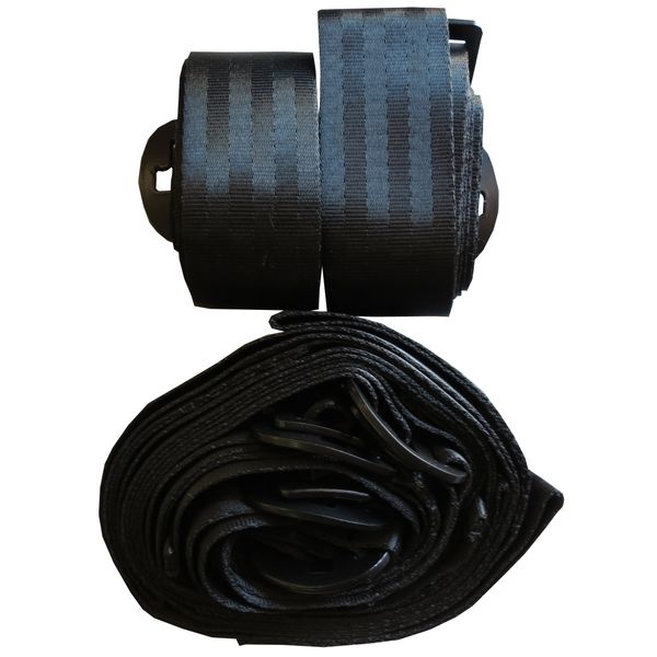 Kit de sangles & harnais noir pour monobloc M760