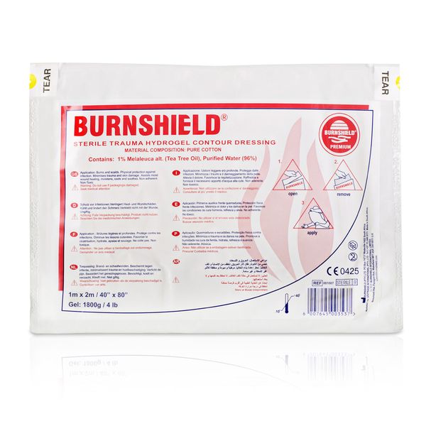 Couverture hydrogel Burnshield - Soin Brulure corps entier