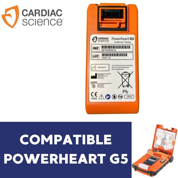 Batterie Intellisense pour défibrillateur G5 Cardiac Science