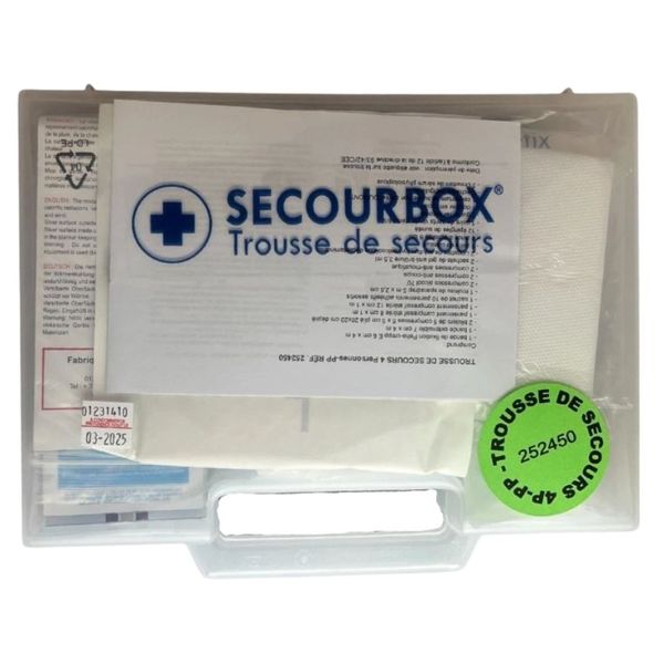 Trousse premiers secours 4 personnes