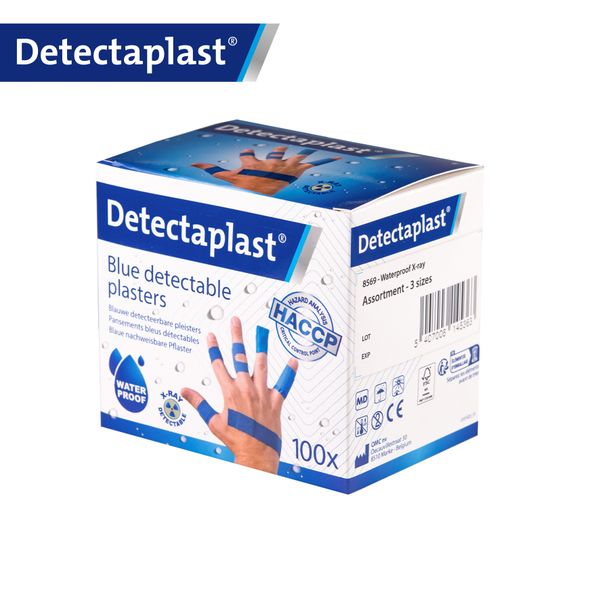 Pansements détectables X-Ray bleus - assortiment de 3 tailles