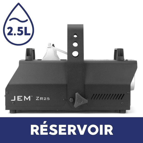 Machine à fumée 1150w Jem ZR 25 avec réservoir 2,5L