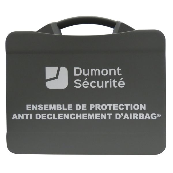 Coffret de rangement pour protection anti déclenchement d'airbag