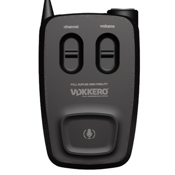 Système de communication radio Vokkero Guardian Plus - Kit de 3 utilisateurs avec oreillettes