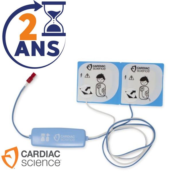 Electrode défibrillateur enfant Powerheart G3