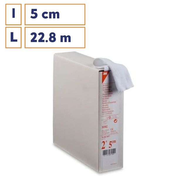 Jersey tubulaire non stérile Rouleau 5 cm x 22,8 m