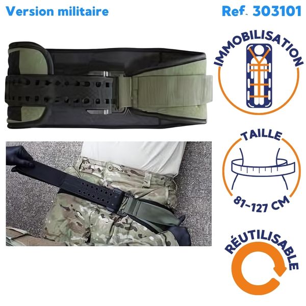 Ceinture pelvienne pompier Sam Sling II