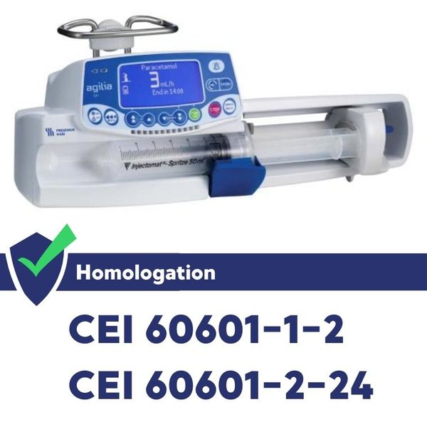 Pousse seringue électrique monovoie AGILIA SP