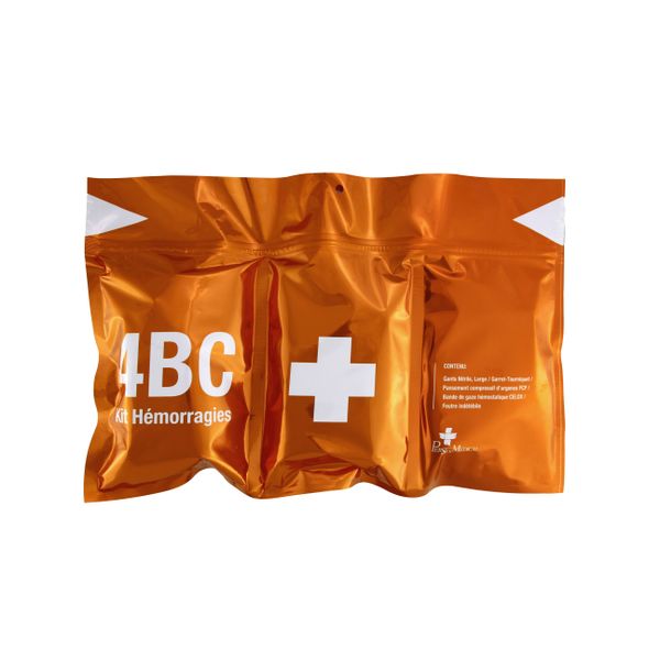 Kit Hémorragie Externe 4BC avec pansement compressif israélien