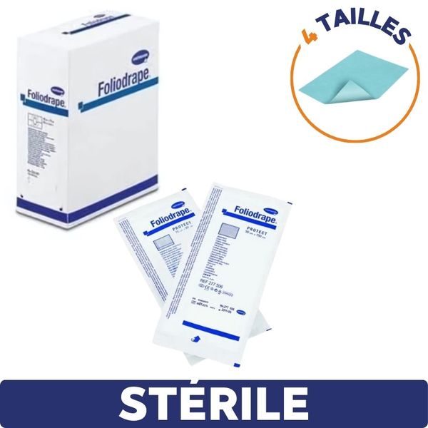 4 tailles de champ stérile non troué stérile 