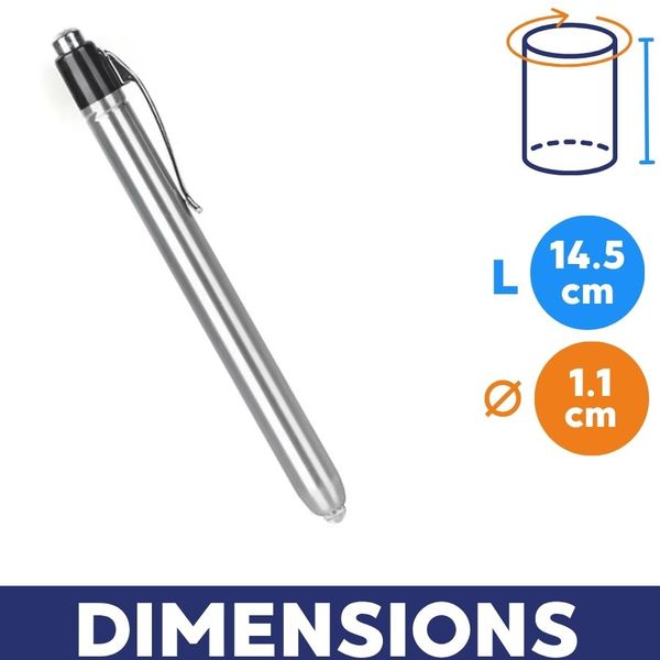 dimension lampe d'examen 