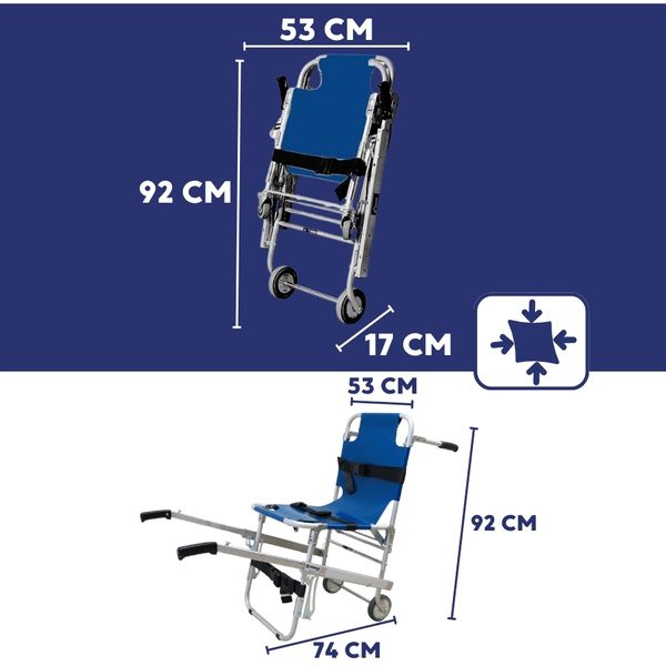 Chaise portoir d'ambulance Saver S-240