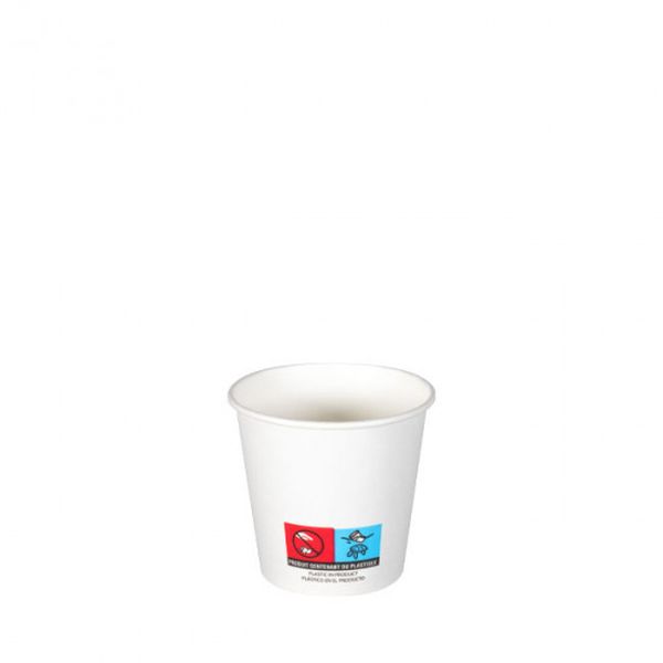 Gobelets en cartons blanc 12 cl