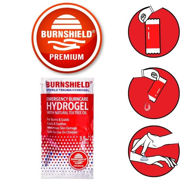 Sachet gel brulure Burnshield - Lot de 25