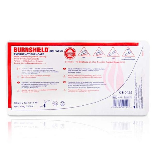 Sachet gel brulure Burnshield - Lot de 50