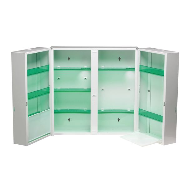 Armoire à pharmacie métal 20 personnes- Remplie