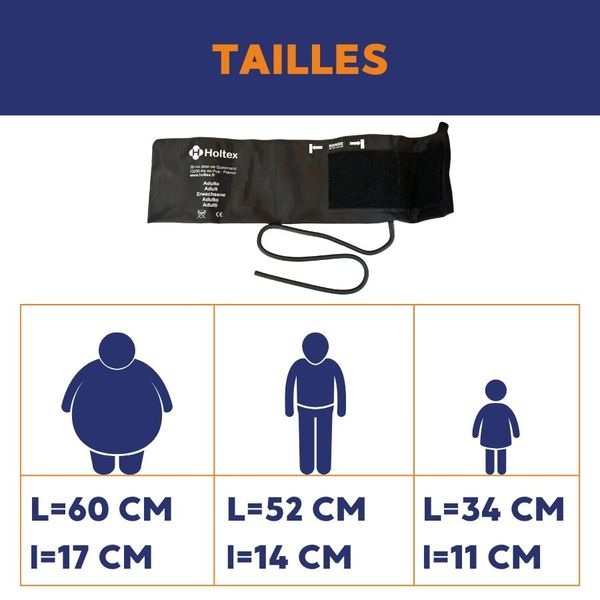 Tensiomètre manuel Easy 3 - Kit multi-tailles avec 3 brassards