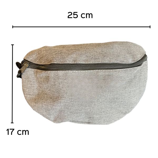 Sac Banane Gris 