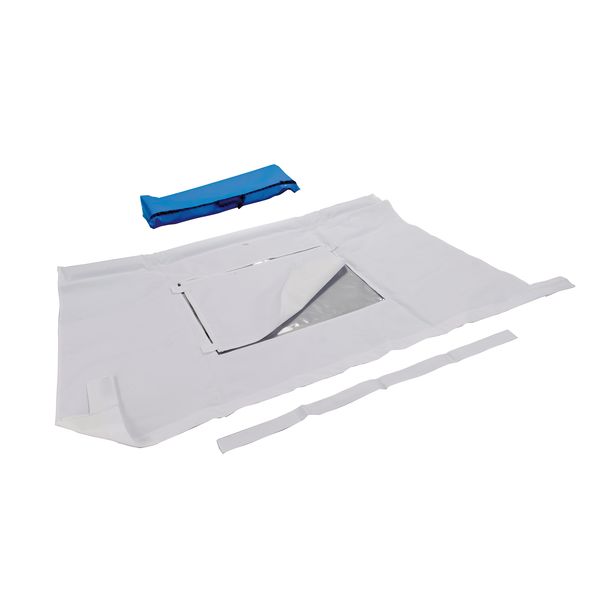 Protection de pare-brise anti-éclats avec fenêtre