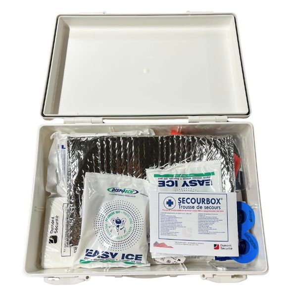 trousse secours médecine du travail version abs compartimentée