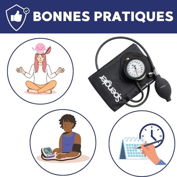 comment lire un tensiomètre​