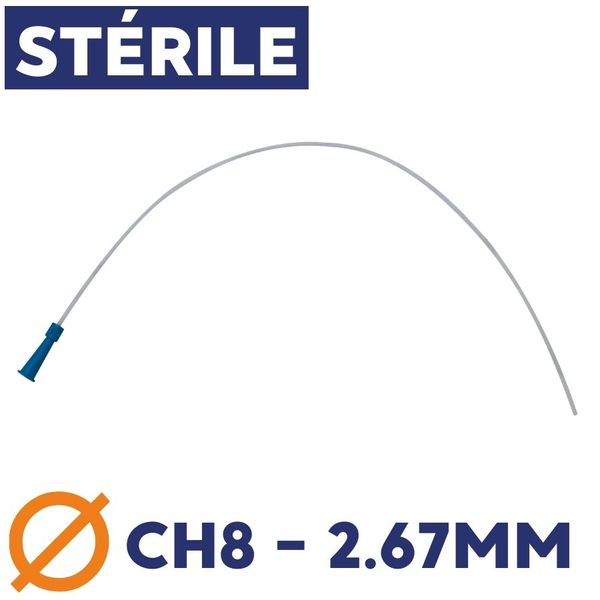 Sonde d'aspiration bronchique CH6 CH8 CH10CH12 CH14 CH16 CH18