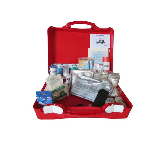 Trousse de secours Collectivités 20 personnes - Remplie