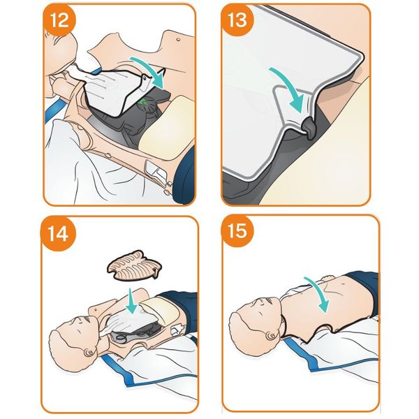 Mannequin secourisme Resusci Junior Laerdal QCPR