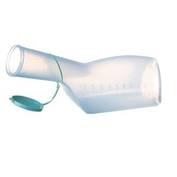 Urinal homme gradué en pehd contenance 1L
