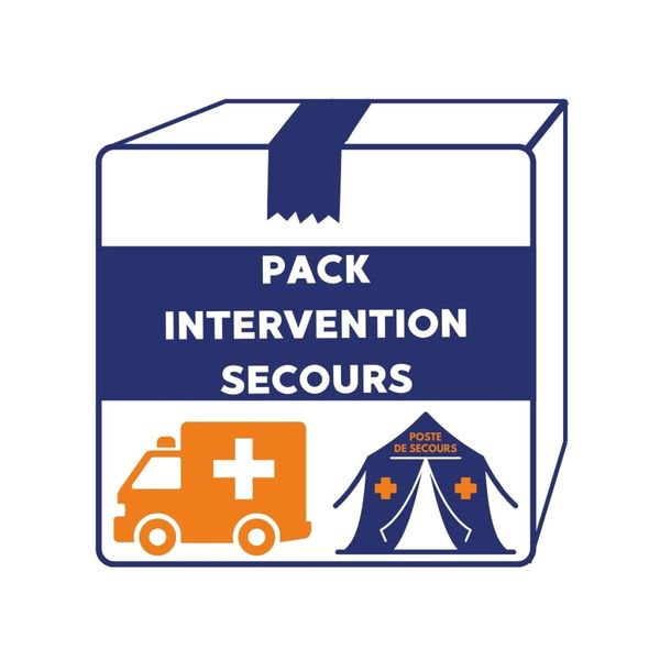 Pack SMSP intervention secours sac de secours rempli