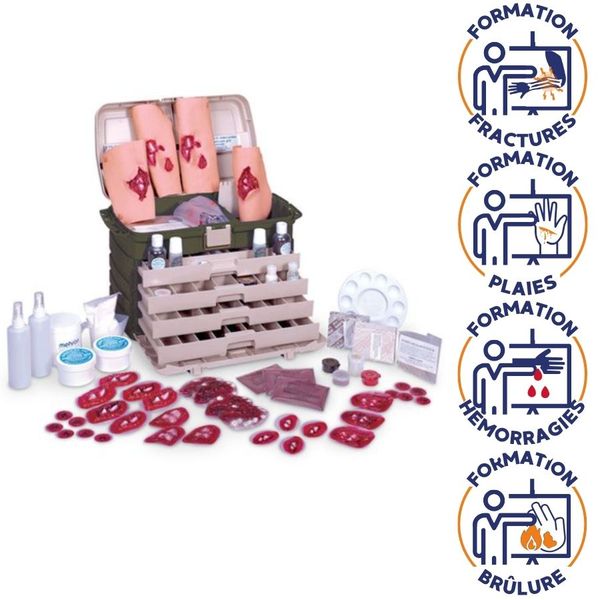 Kit de maquillage blessure EMT818