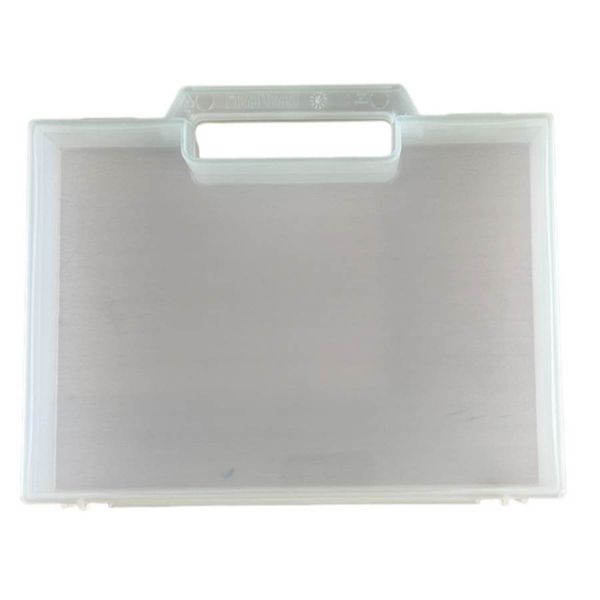 Trousse de secours plastique rigide à remplir 22,2x16x4cm