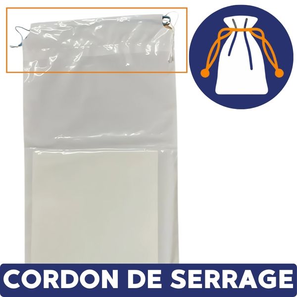 Carebag Sac urinal masculin avec substance absorbante - Boîte de 20